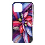 Husa iPhone 11 Pro, Protectie UV, Model Floral, Sticla Copiere, Calitate Premium