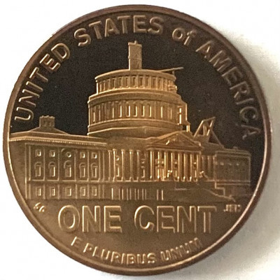 AMERICA 1 CENT 2009 PROOF LITERA S.(Abraham Lincoln-Presidency ) foto