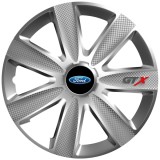 Cumpara ieftin Set 4 Capace Roti GTX Gri R14, Pentru Ford, Autohelix MSA