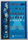 LIMBA SI LITERATURA ROMANA , MANUAL PENTRU CLASA A X-A de CONSTANTA BARBOI si MARIETA POPESCU , 2002