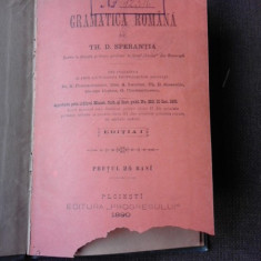 GRAMATICA ROMANA - TH. SPERANTIA EDITIA I