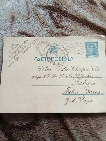 Carte Poștală București Gară Ambulanta catre Mihai Bravu Vlașca foto