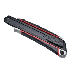 Cutter Profesional din Aluminiu cu lama 18mm Neagra