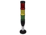 Coloană de Semnalizare LED Roșu/Galben/Verde SL4-100-L-RYG-24LED