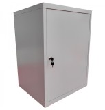 Fiset metalic Premium Mini 2 rafturi 600x500x800 mm (LxlxH), 50 kg/polita, inchidere cu cheie Neasamblat, PLUS