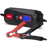 Redresor digital AMiO pentru acumulatori SLA si LFP, Lead Acid STD GEL AGM, max 5A, 6V 12V, cu functie de mentinere a tensiunii