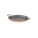 Paellapfanne, Kupferpfanne f&uuml;r Paella - aus Kupfer, 30cm