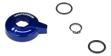 Cumpara ieftin Buton reglaj compresie RockShox din aluminiu, albastru, cu circlip