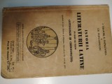 I. Valaori, C. Papacostea, Gh. Popa-Liseanu Istoria literaturii latine pe baza de texte {antologie si crestomatie)