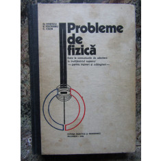 PROBLEME DE FIZICA G.IONESCU EDITURA DIDACTICA 1978