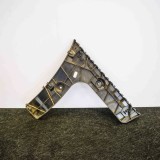 Suport bara de protecție st&acirc;nga spate AUDI A6 Avant 4G5, C7, 4GD 2013 OEM: 4G9807453E 3072485