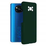 Husa Techsuit Soft Edge Silicon Xiaomi Poco X3 / X3 NFC / X3 Pro - Dark Green