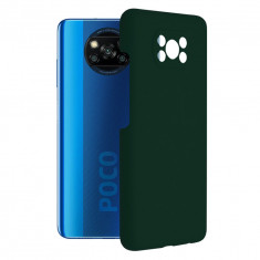 Husa Techsuit Soft Edge Silicon Xiaomi Poco X3 / X3 NFC / X3 Pro - Dark Green