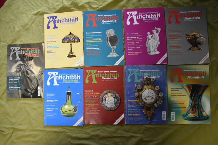 noua numere revista Antichitati Romania 2005-2009