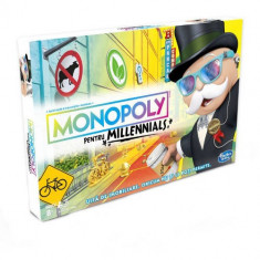 Joc de Societate Hasbro Monopoly pentru Millennials in Limba Romana foto