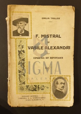Frederic Mistral si Alexandri la congresul din Montpeller foto