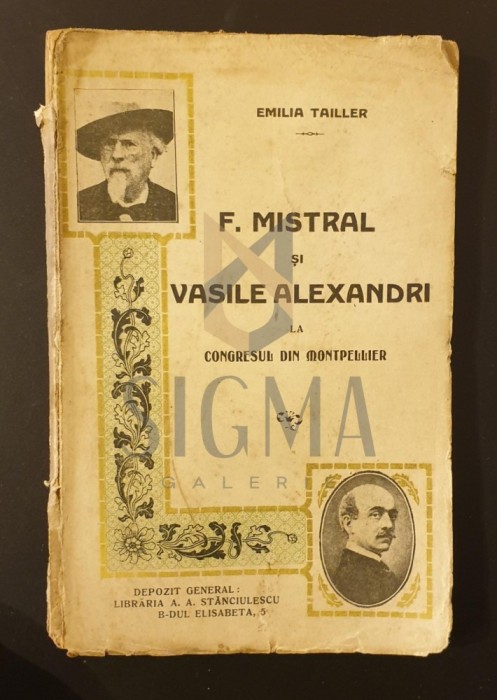 Frederic Mistral si Alexandri la congresul din Montpeller
