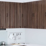 vidaXL Dulap de bucătărie Stejar &icirc;nchis 57 x 57 x 100 cm Lemn compozit 885172