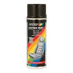 Spray Vopsea Piele, Motip Leather Negru, 200ml