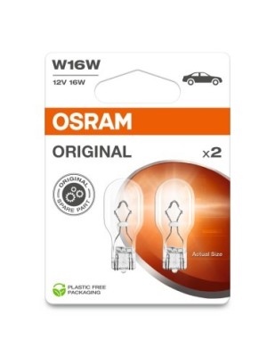Set 2 Becuri W16W, 12v, Osram foto
