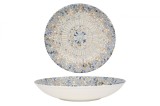 Bonna Farfurie ad&acirc;ncă - Luca Mosaic - Porţelan - 23 cm (1000cc) - set de 6