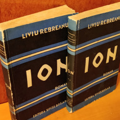 Liviu Rebreanu - ION - 2 volume (Ed. Socec 1941)
