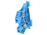 Conector Șine 4mm2 1 Pista 2 Borne Albastru Wemid