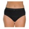 Chilot dama menstruali/incontinenta nivel 2/5, Suprima, Bumbac, Negru, Mar L