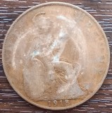 (M2214) MONEDA ANGLIA - 1 PENNY 1918, Europa