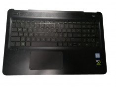 Carcasa superioara cu tastatura, HP, Pavilion 15T-BC, (taste verzi) foto