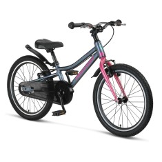 Bicicleta copii Motion Lady, culoare antracit/roz, roata 20&quot;, cadru din otel Cod:5207400000