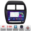 Navigatie Mitsubishi ASX 2017-2021 model facelift Android radio gps internet 2+32 Kit-026-facelift+EDT-E209 CarStore Technology