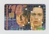 bnk card Cartele telefonice - Olanda - film - KPN - Chip Cards &amp; L&amp;G Cards - Moviestars - Marlon Brando - Johnny Depp
