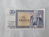 Islanda 10 Kronor 1961 Noua