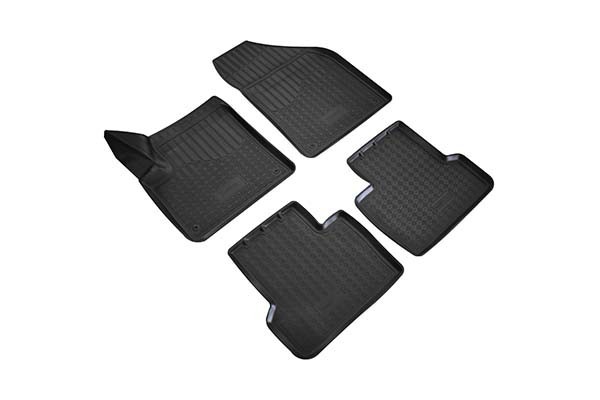 SET COVORASE AUTO CAUCIUC FIT JEEP CHEROKEE 3D (2013-) - 4 PCS