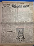 ziarul romania libera 27 septembrie 1950 - articol judetul gorj