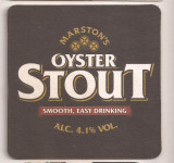 L1 - suport pentru bere din carton / coaster - Oyster Stout