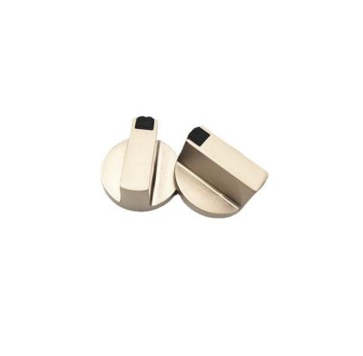 Set 2 butoane aragaz universal, JENUOS&amp;reg;, aliaj zinc, 6mm, 39mm * 18mm foto