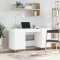 vidaXL Birou, alb, 140x50x75 cm, lemn compozit 829532