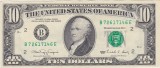 SUA USA 10 DOLARI DOLLARS 1990 Monetaria B XF