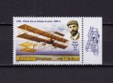 Cumpara ieftin RO 2008 LP 1793 &quot;Aviatie-100 ani primul zbor 1000m&quot;,serie+tab(st. sau dr.) , MNH