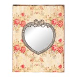 Cumpara ieftin Oglinda de perete Shabby Chic 23 cm x 2 cm x 30 cm