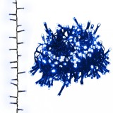 Cumpara ieftin Instalatie compacta cu 3000 LED-uri, albastru, 65 m, PVC