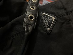 Vintage Prada Nylon Black Bag foto