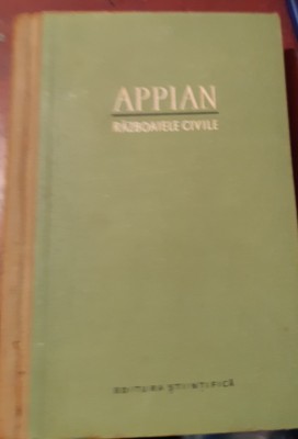 APPIAN RAZBOAIELE CIVILE CARTONATA foto