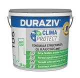 TENCUIALA DECORATIVA STRUCTURATA (SCOARTA DE COPAC), DURAZIV CLIMA PROTECT CU KAUCIUC TDS, 25KG