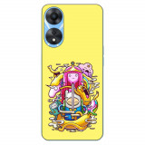 Husa compatibila cu Oppo A78 5G (CPH2483) Silicon Gel Tpu Model Adventure Time Poster
