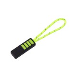 Tragator pentru fermoar Crisalida, lungime 68 mm, Galben neon