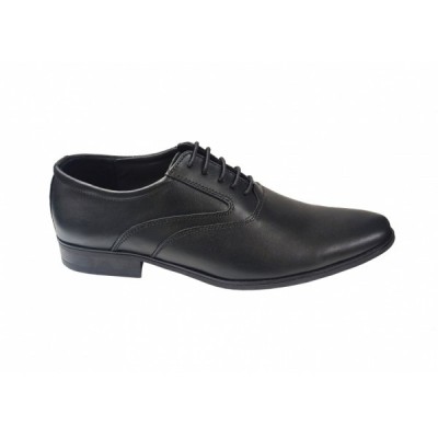 Pantofi eleganti barbati din piele naturala Stefi Negru box foto