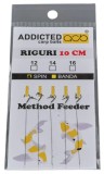 Carlige Legate ADDICTED Carp Baits, Nr.16, 10cm, 5buc/pac